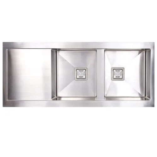 Seima Tetra 1160 Blade Overmount Double Bowl Sink