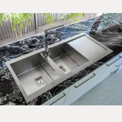 Seima Tetra 1160 Blade Overmount Double Bowl Sink