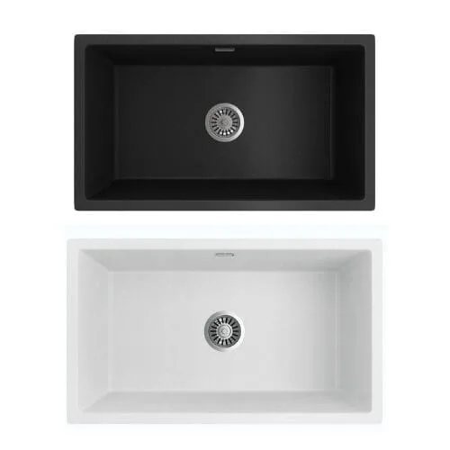 Seima Oros 750 Arqstone sink Black or White