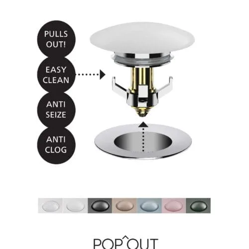 Seima Ceramic Pop-Out Basin Waste