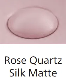 Seima Ceramic Pop-Out Basin Waste - Rose Quartz Matte