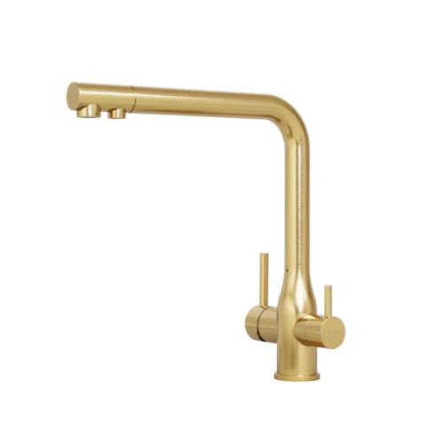 Puretec Tripla Elite Square Stainless Steel 3 IN 1 sink mixer ELITE-20