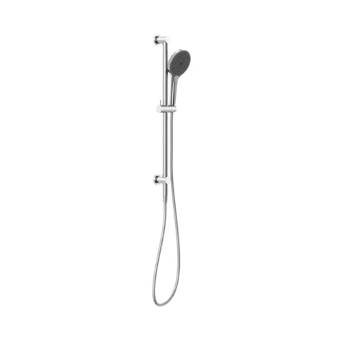 Nero Mecca shower rail with Air II hand shower in chrome
