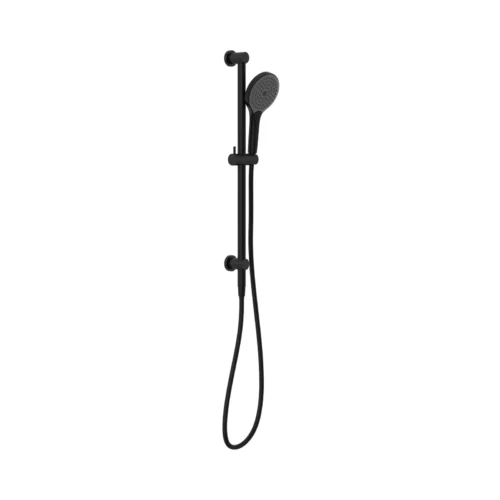 Nero Mecca shower rail with Air II hand shower in matte black