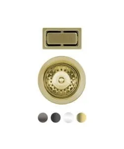 Seima Arqstone Oros Coloured Sink Wastes Single Bowl Arqstone Oros sink