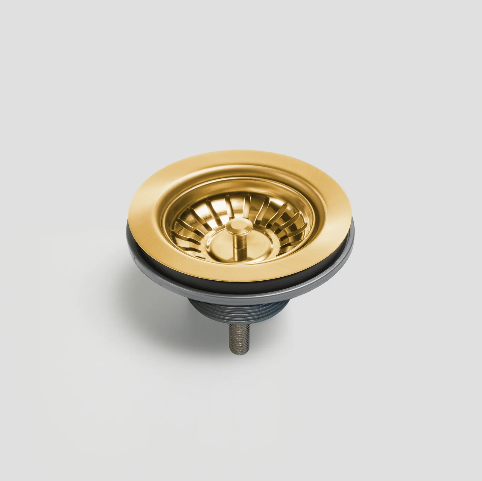 oliveri ac14 au ext basket waste with extended screw in brushed gold pvd finish Oliveri AC14-AU-EXT basket waste with extended screw in brushed gold PVD finish