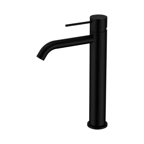Nero Mecca tall basin mixer in matte black