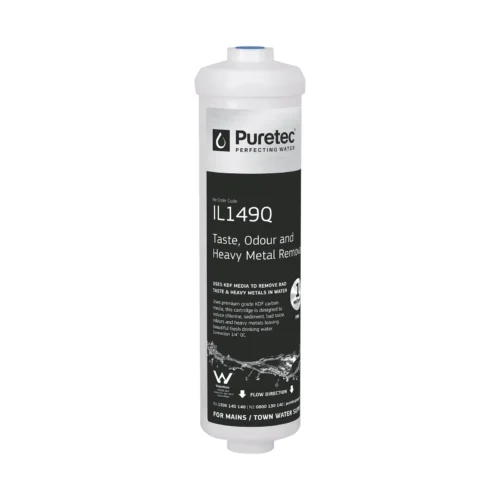 Puretec IL149Q Inline Fridge Filter Cartridge 10"