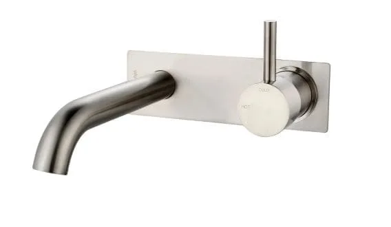 Alder wish wall basin bath mixer bn Alder wish wall basin bath mixer bn