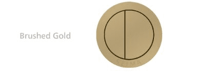 Seima modia flush buttons brushed gold