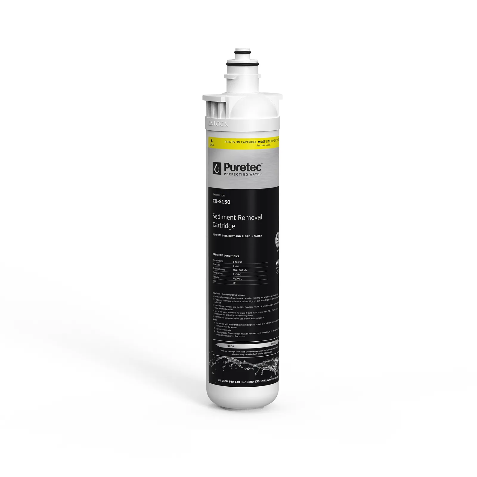 puretec co s150 food service sediment cartridge Puretec CO-S150 Food Service Sediment Cartridge