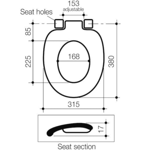 Caroma Junior Toilet Seat