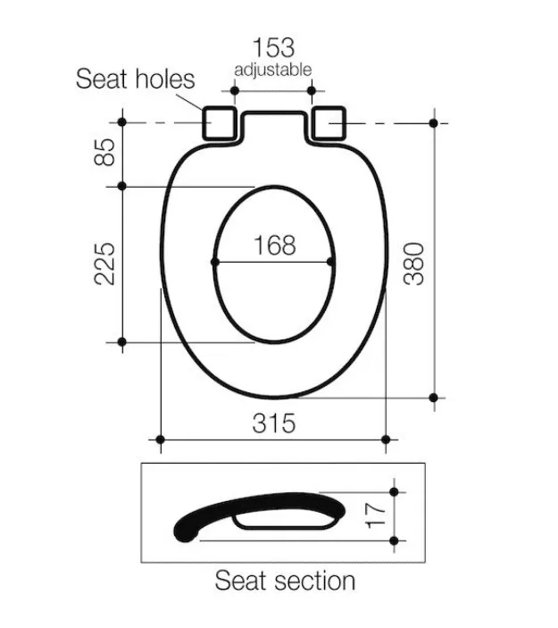 Caroma Junior Toilet Seat