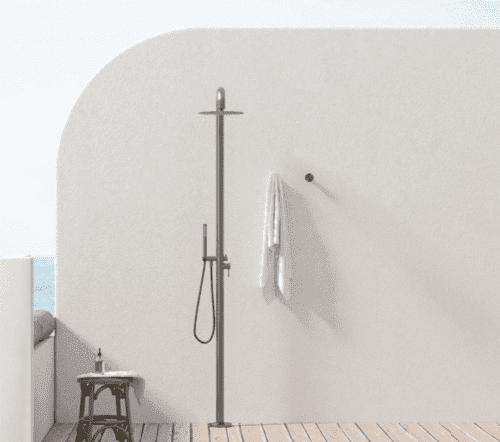 Nero Zen Outdoor Column Shower - Hero 2