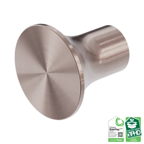 Nero Zen robe hook in brushed bronze