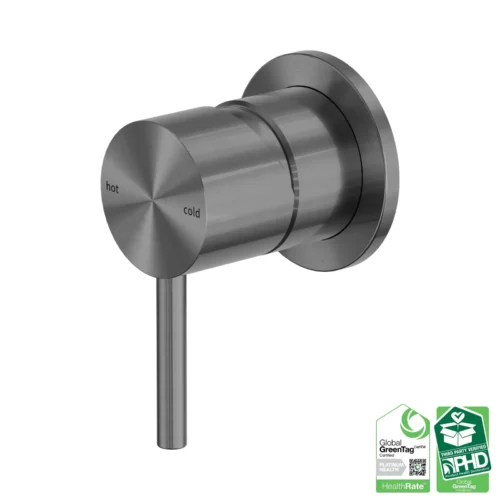 Nero Zen shower mixer in graphite