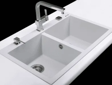 Artusi Granitek double bowl sink - hero Artusi Granitek double bowl sink - hero