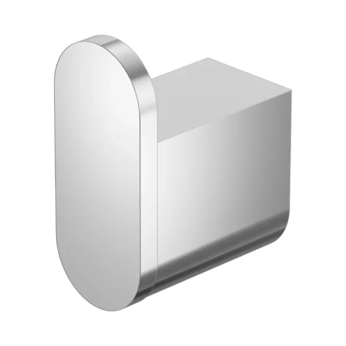 Nero Bianca robe hook in chrome