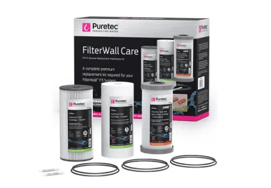Puretec Filterwall F3 Whole House Water Filter puretec filterwall f3 premium care kit