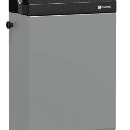 Grey water filter housing unit