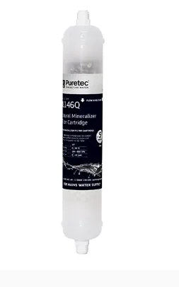 Water filter cartridge for mains supply
