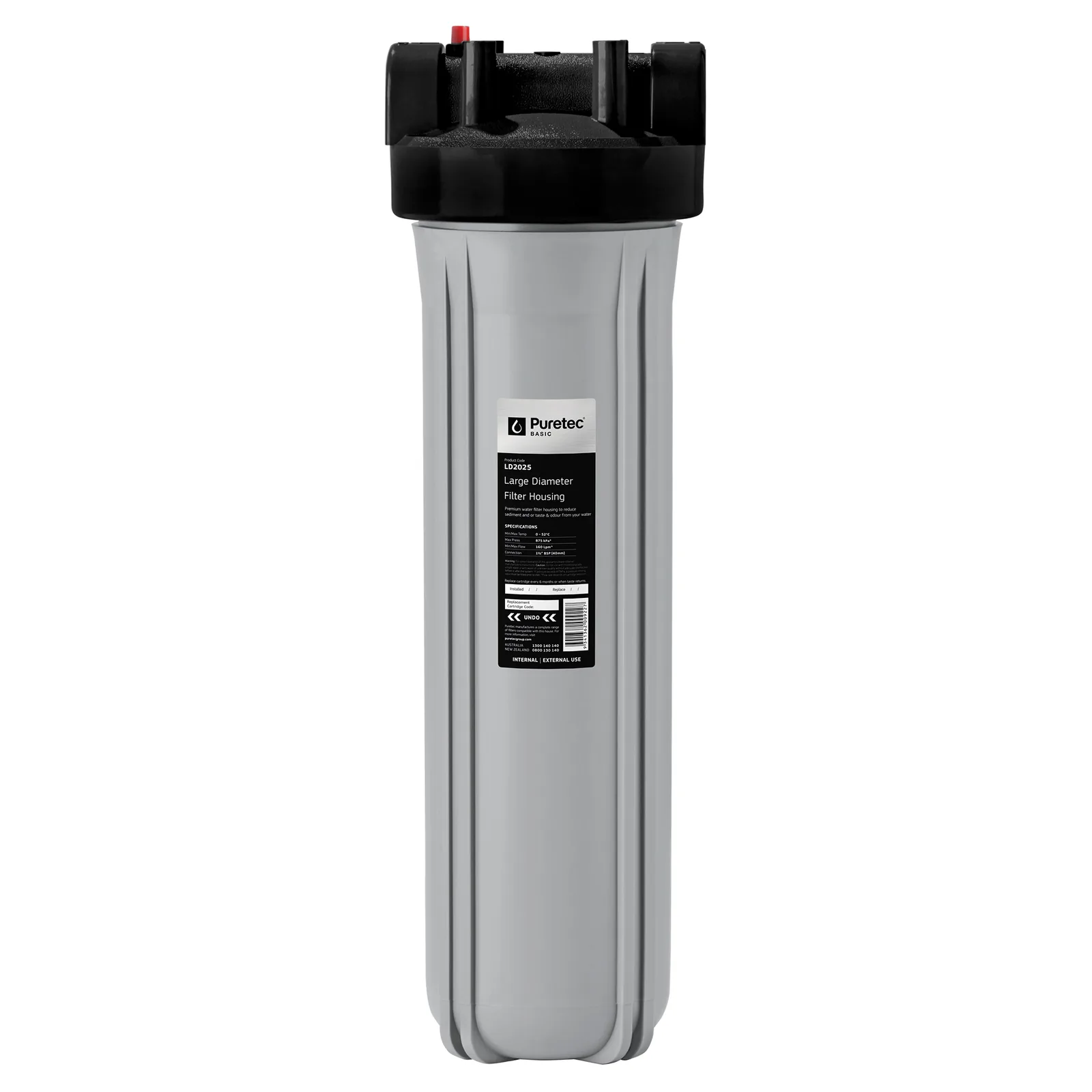 puretec ld2025 filter housing kit 20″ Puretec LD2025 Filter Housing Kit 20″