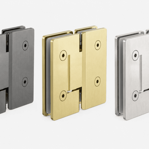 Nero 180° Glass to Glass Shower Hinge