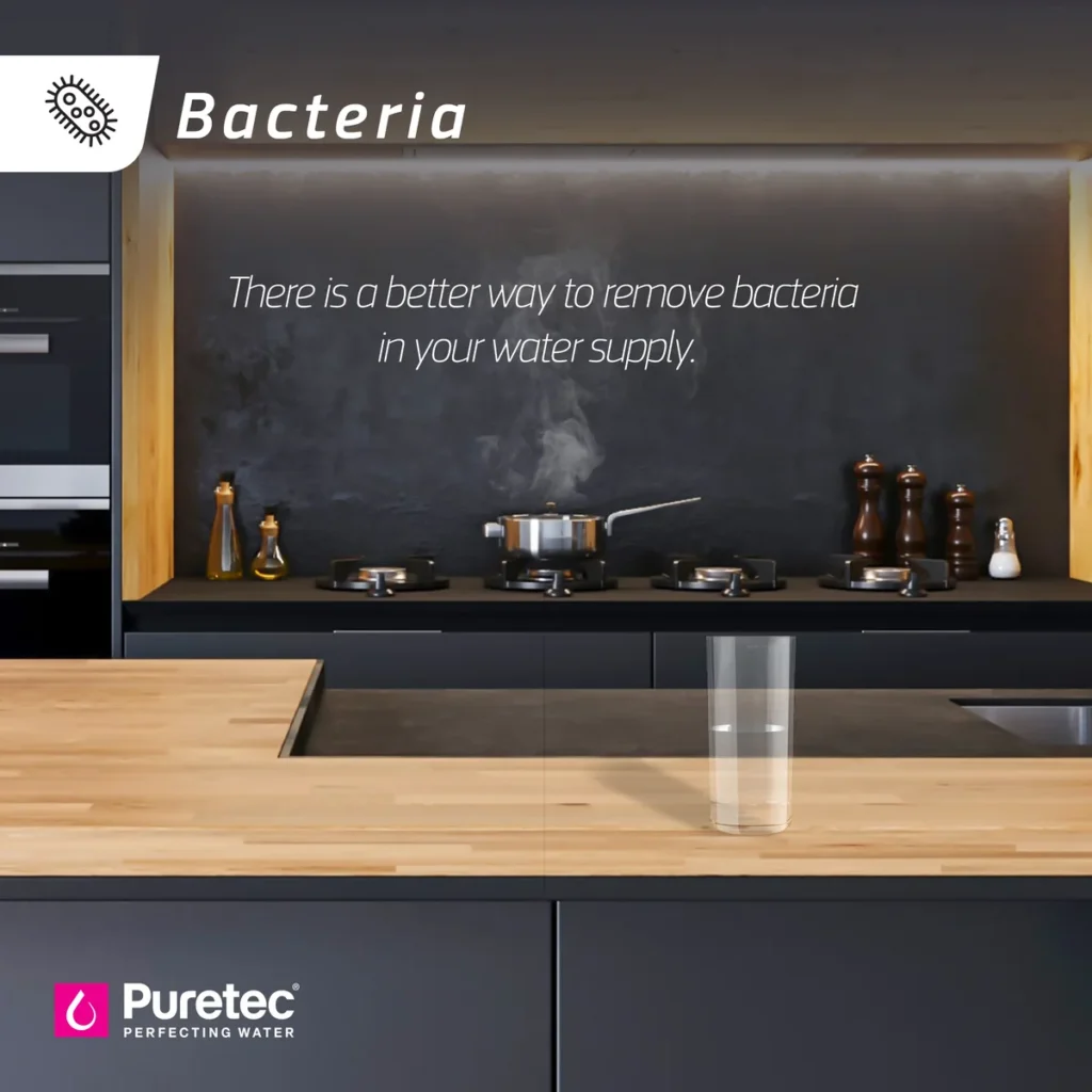 Kitchen tap and benchtop – managing bacteria in your water supply
