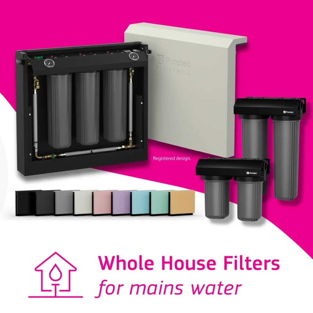 Which Water Filter Do I Need? A Guide by Water Source Puretec whole house filters for mains water and UV filters for rainwater